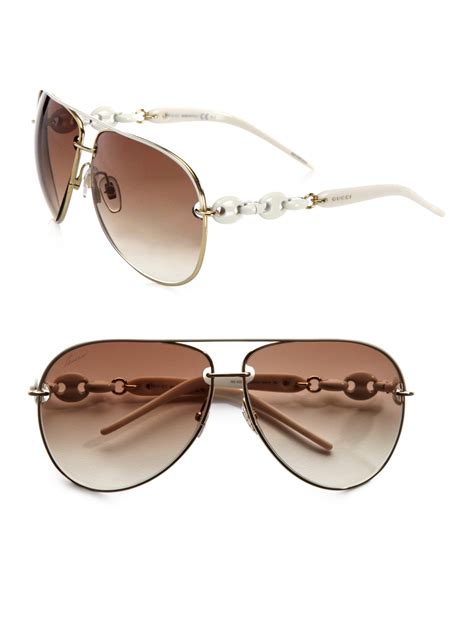 aviator metal sunglasses gucci|gucci aviator metal sunglasses women.